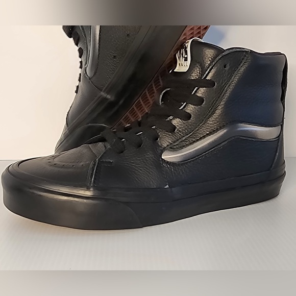 Vans' SK8-HI XL UNISEX Genuine Leather High-Top Skate Active Shoes NWOT 6.5M/8W - Picture 5 of 12